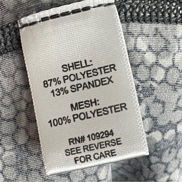 NEPALLO Men's Trophy Sun Protection Silver Black Print Long-Sleeve Tee Sz XL - Picture 12 of 13